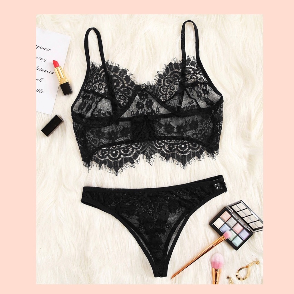 🕷Eyelash lace set🕷